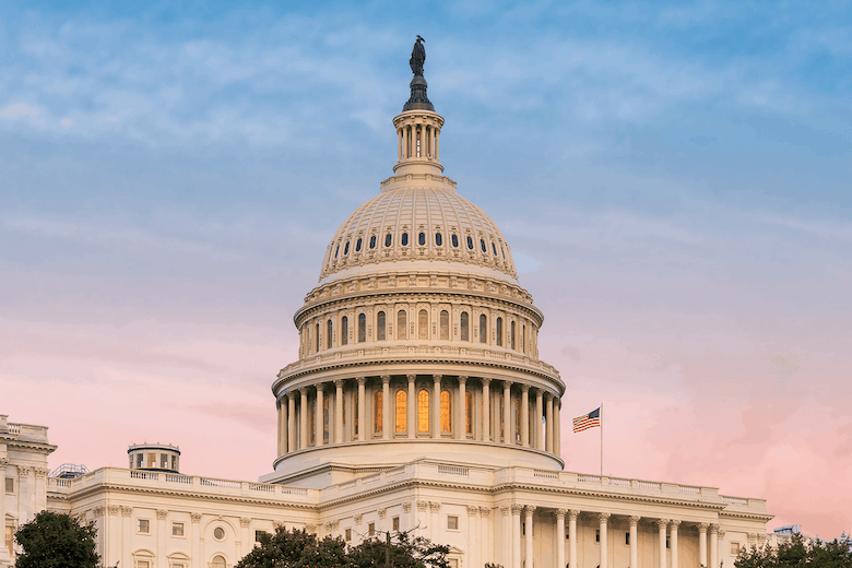 Capitol Hill at an Angle